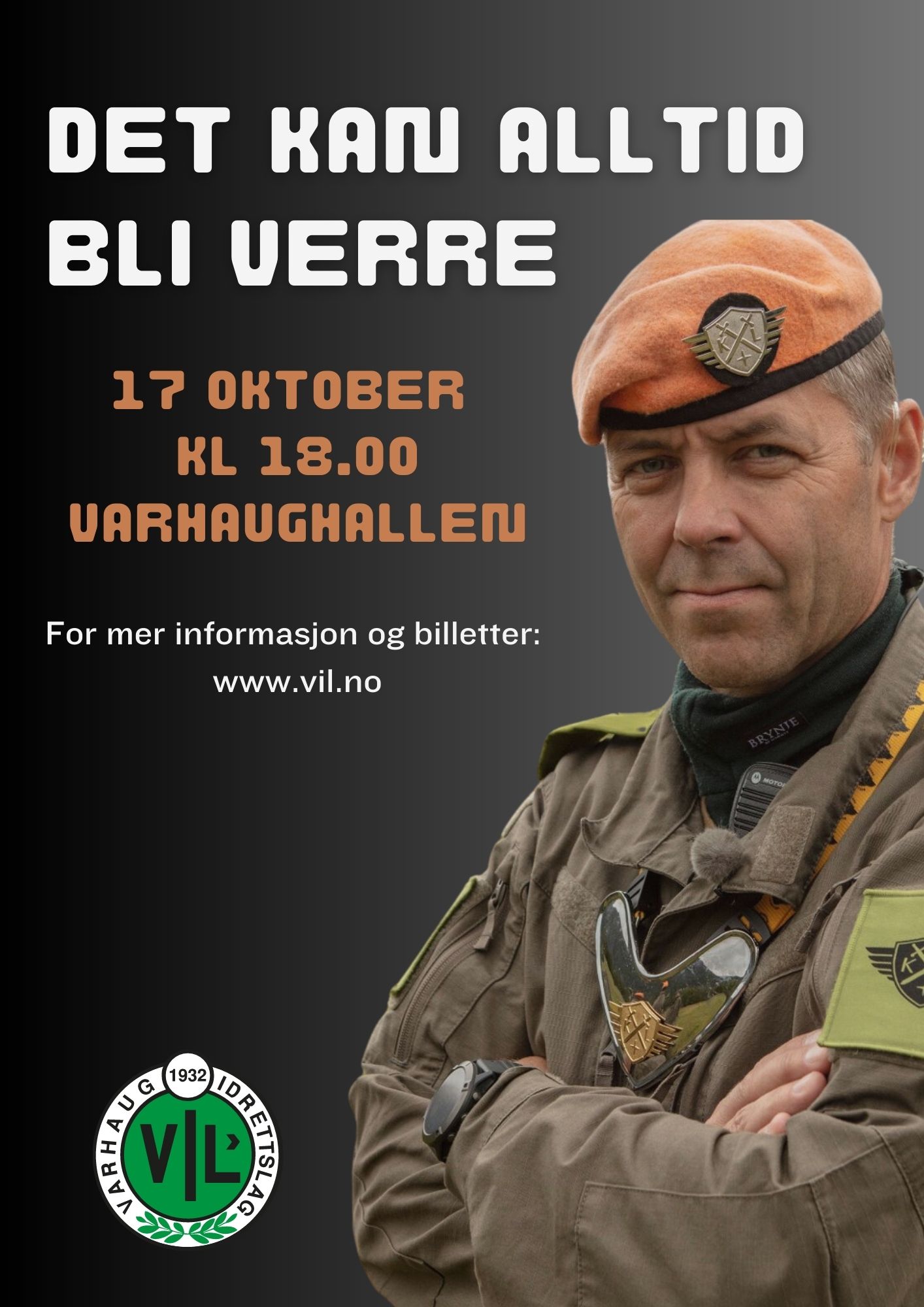 forslag plakat kapteinen