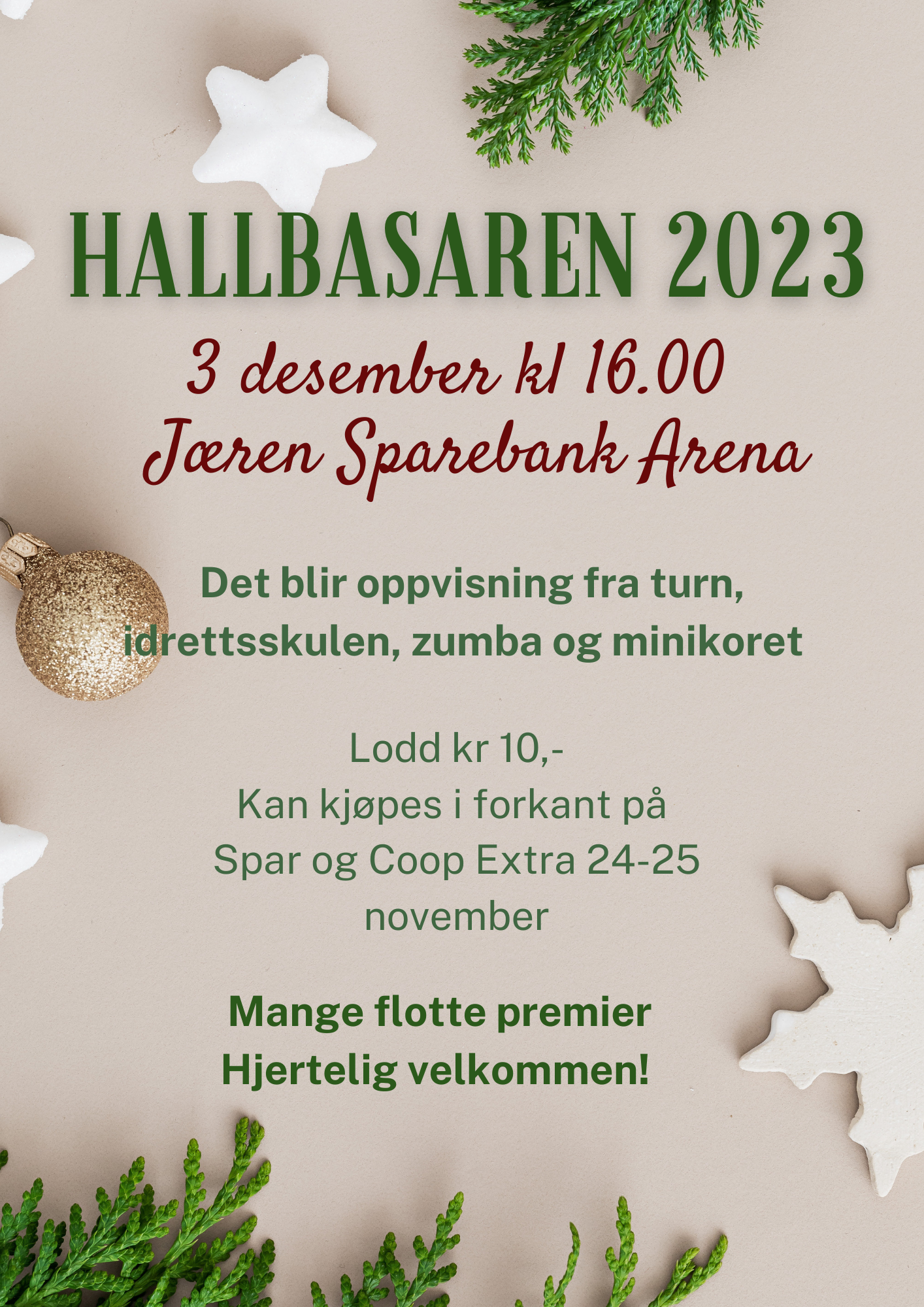 Hallbasar 3 desember