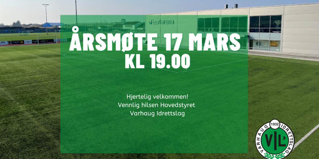 Velkommen årsmøte